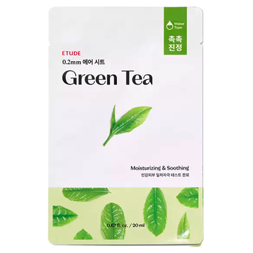 ETUDE 0.2 Therapy Air Mask-Green Tea Moisturizing & Soothing 20ml