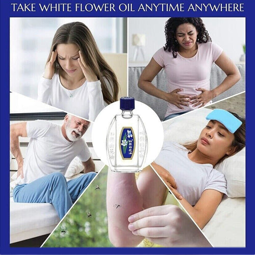 Hoe Hin White Flower Analgesic Oil Balm 20ml 和兴白花油