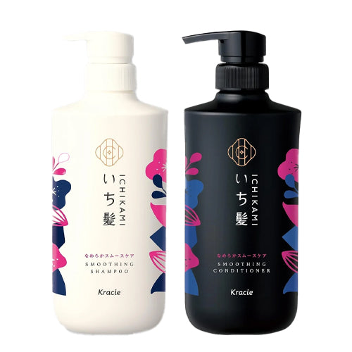 ICHIKAMI Smoothing Shampoo & Conditioner Set 480ml x 2