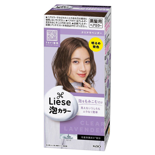 Kao Liese Creamy Bubble Hair Color Clear Lavender