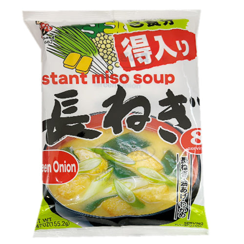 Tokuyo Instant Miso Soup Pack Green Onion 8 Servings