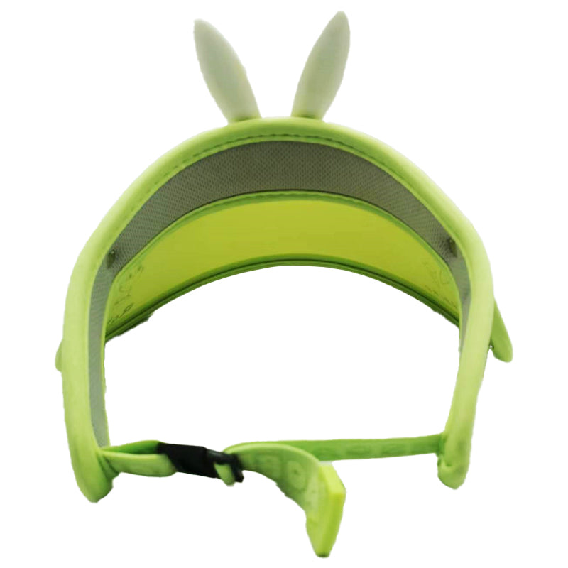 Kids Sun Protection Hat-Green Rabbit