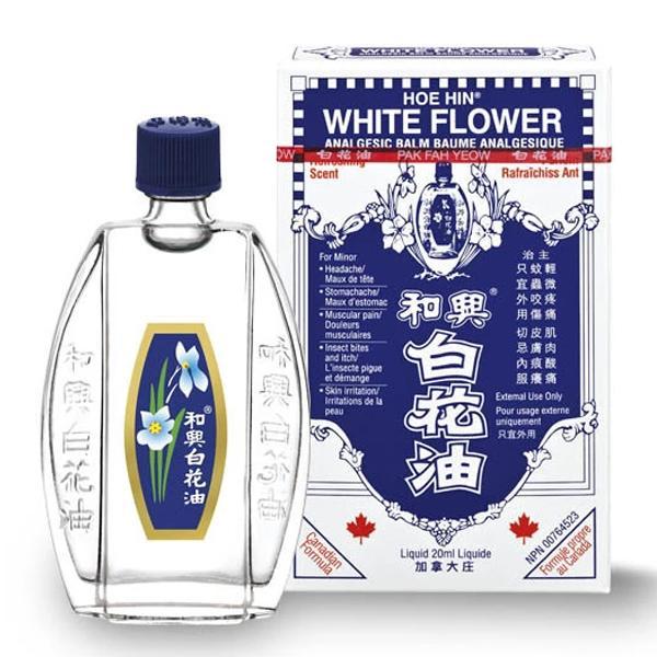 Hoe Hin White Flower Analgesic Oil Balm 20ml 和兴白花油
