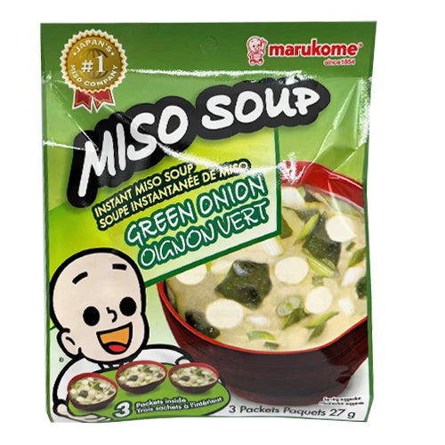 Marukome Instant Miso Soup-Green Onion 3packs