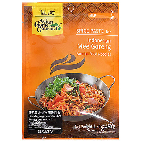 Asian Home Gourmet Spice Paste for Indonesian Mee Goreng Sambal Fried Noodles 50g