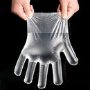 Chahua Disposable Glove Clear Plastic Gloves 100pcs