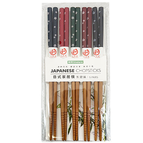 Hivelane Japanese Chopsticks 5 pairs
