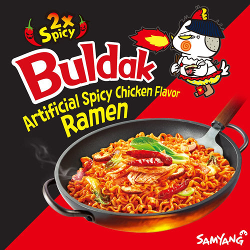 Samyang Hek Buldak Extra Spicy Roasted Chicken Ramen 140gX5