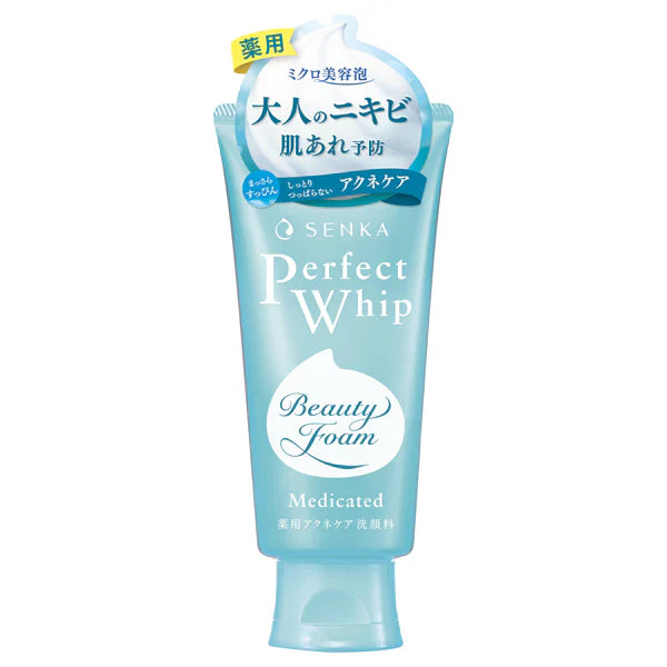 Shiseido senka perfect whip acne care beauty foam 120g