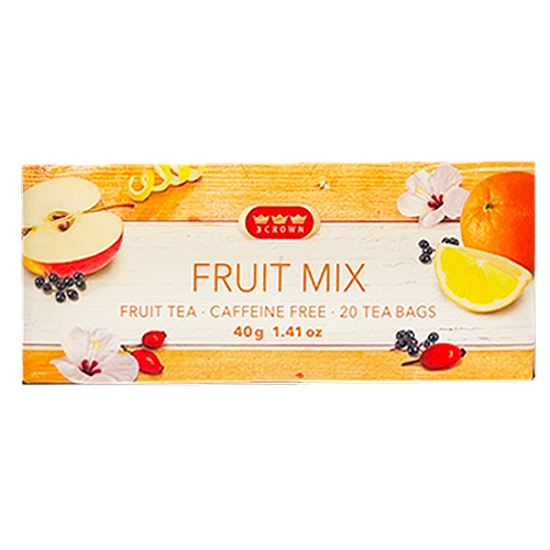 3 Crown Fruit Mix Tea 20 Tea Bags
