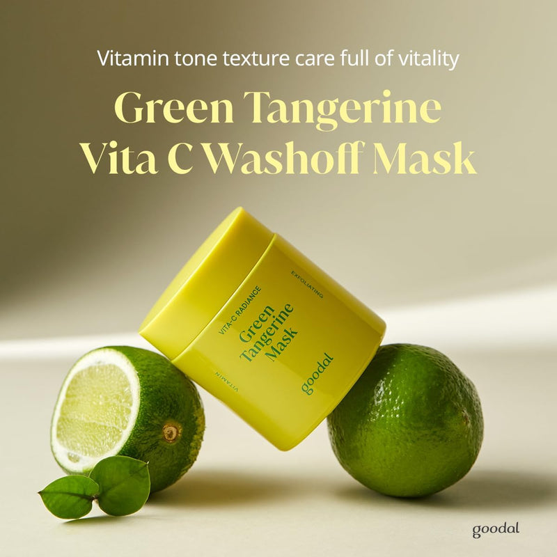 Goodal Green Tangerine Vitamin C Wash Off Mask