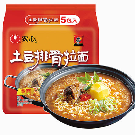 Nongshim 土豆排骨拉面 120g*5