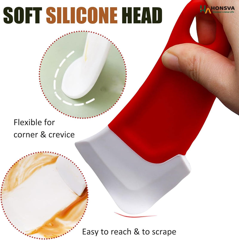 Luciano Silicone Frying Pan Scraper