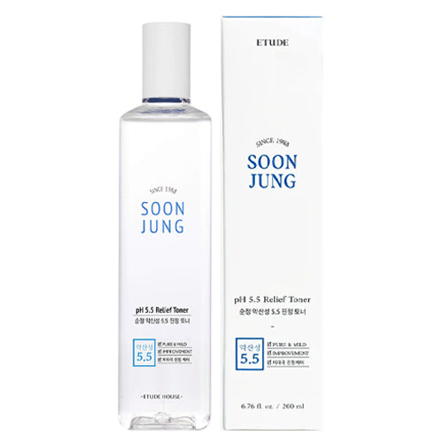 Etude 纯晶弱酸性 5.5 舒缓爽肤水 200ml