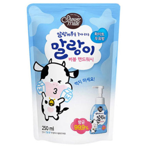 AEKYUNG Shower Mate Bubble Hand Wash Refill-White Milk 250ml