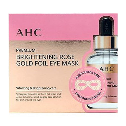 AHC Premium Hydra ROSE GOLD Foil Eye Mask  7ml x 5
