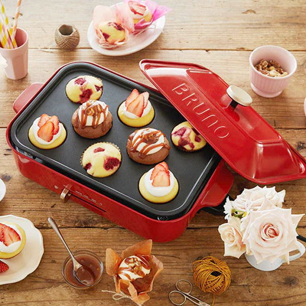 BRUNO Compact Hot Plate つば九郎柄 BRUNO compact hot plate Red BOE021-SHPK (Japan Domestic genuine
