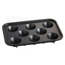 An enticing image of beautifully decorated cupcakes on the Bruno Compact Hot Plate Cupcake Plate