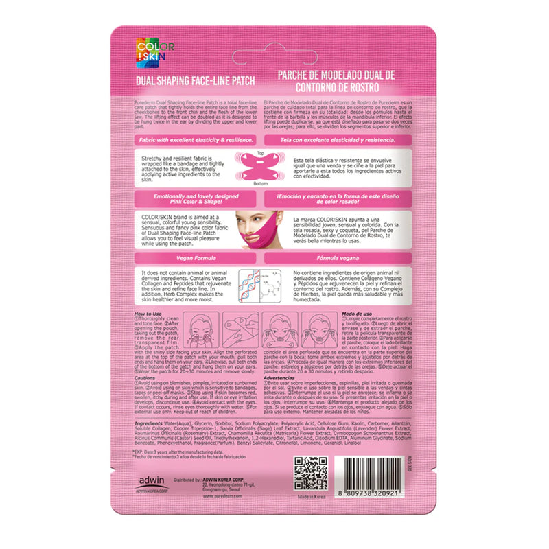 Purederm Dual Shaping Face line Patch