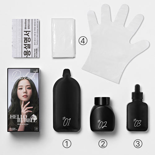 Mise En Scene Hello Bubble Hair Foam Color-3NT Dark Choco