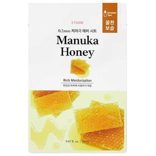 ETUDE 0.2 Therapy Air Mask Manuka Honey-Rich Moisturization 20ml