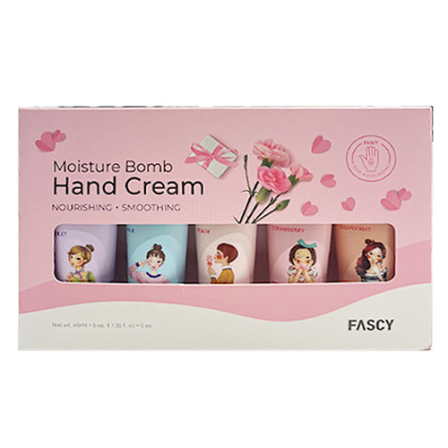 Fascy Moisture Bomb Hand Cream Set 40ml*5