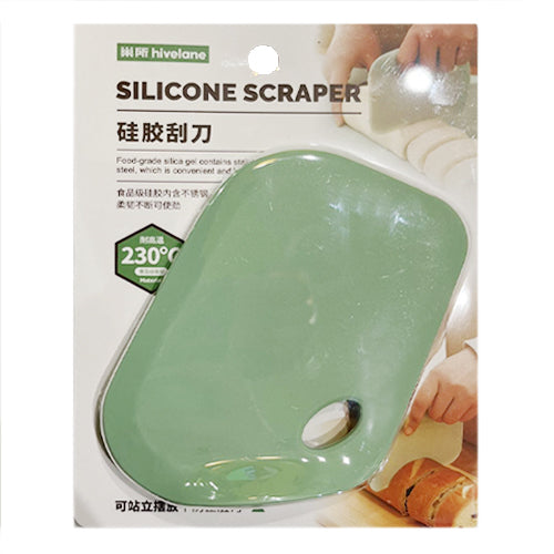 Hivelane Kitchen Silicone Scraper Curved Edge Pan Scrapers