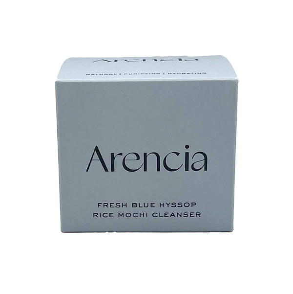 Arencia Fresh Blue Hyssop Rice Mochi Cleanser 120g