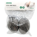 Metallic Wool Cleaning Pads, Heavy Duty Reusable Scouring Sponges