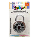 45mm Office Works brand metal combination padlock designed for school or office lockers.