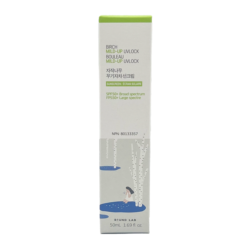 ROUND LAB Birch Juice Moisturizing Mild-Up Sunscreen SPF 50+ PA++++ 50ml