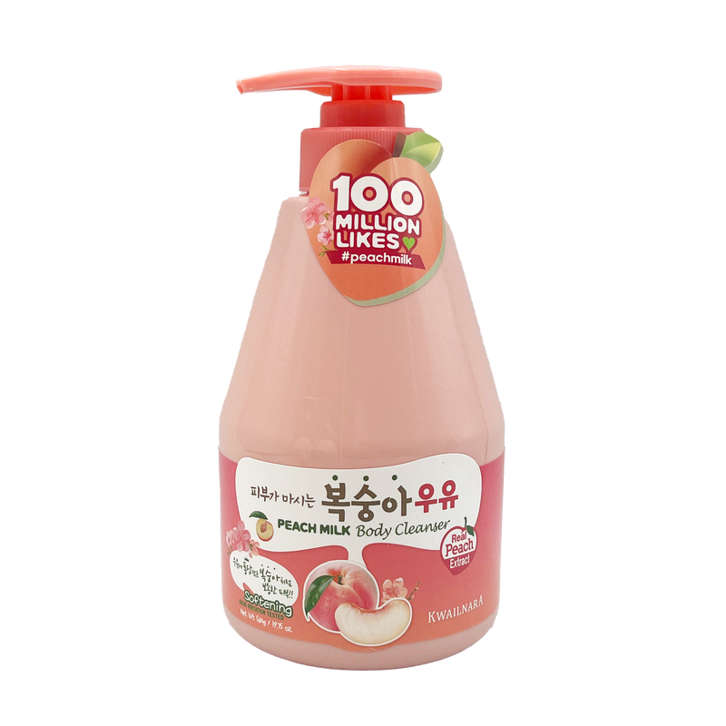 Kwailnara Peach/Oat/Yuja Milk Body Cleanser or lotion, 560ml