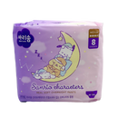 Marisom x Sanrio Characters Real Soft Sanitary Pads Overnight Diapers Size M 8pcs