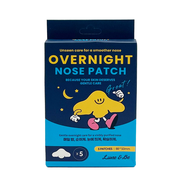 LUNE&BE Unseen care for a smoother nose OVERNIGHT NOSE PATCH