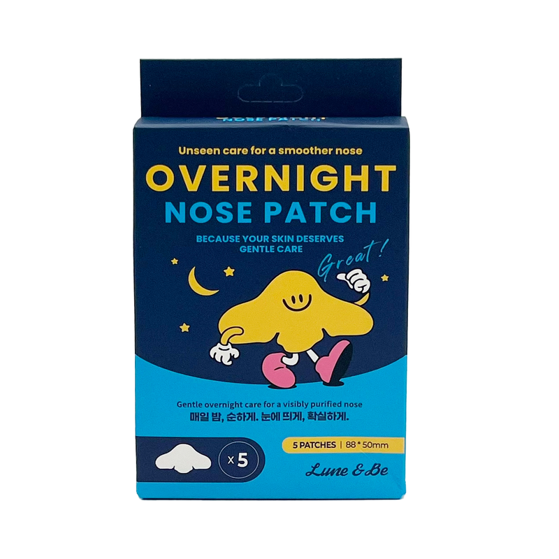 LUNE&BE Unseen care for a smoother nose OVERNIGHT NOSE PATCH