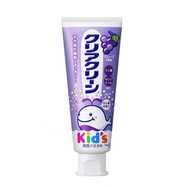 Kao Japan CLEAR CLEAN KIDS Toothpaste-Grape 70g