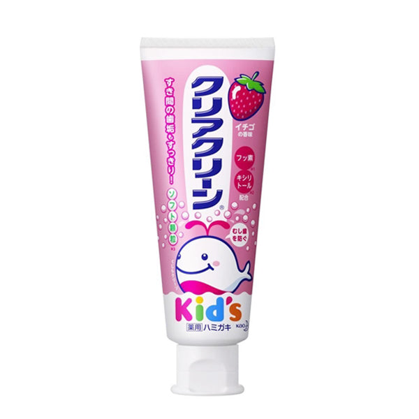 Kao Japan CLEAR CLEAN KIDS Toothpaste-Strawberry 70g