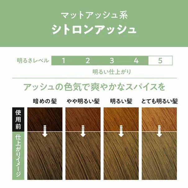 Kao Liese Bubble Hair Dye-Citron Ash