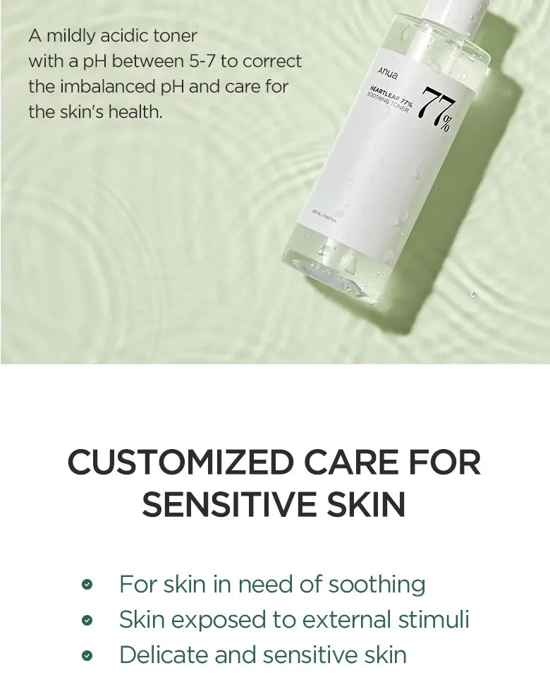 Anua Heartleaf 77% Soothing Toner