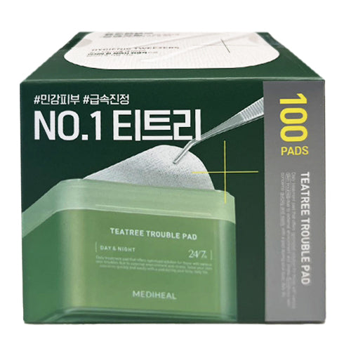 MEDIHEAL Teatree Trouble Pad 100 pads