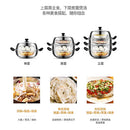 [ZXQ] C35410100S 张小泉30cm 不锈钢三层复底全能蒸锅煤气电炉电磁炉通用