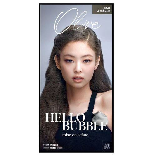 Mise En Scene Hello Bubble Foam Color x BLACKPINK #6AO Ash Olive