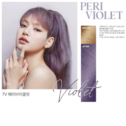 Mise En Scene Hello Bubble x BLACKPINK Hair-7V Peri Violet