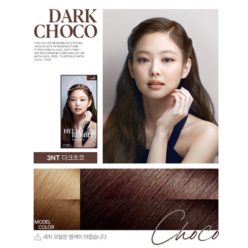 Mise En Scene Hello Bubble Hair Foam Color-3NT Dark Choco