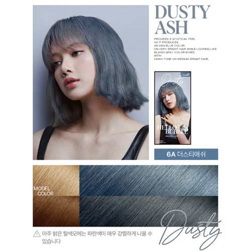 Mise En Scene Hello Bubble Hair Foam Color-Dusty Ash 6A