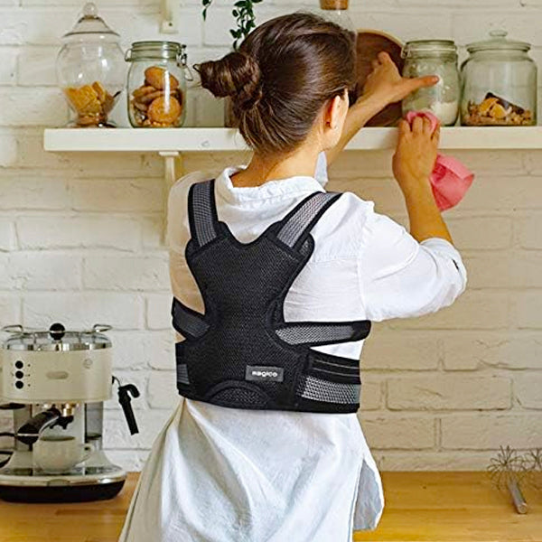 NAKAYAMASHIKI Magico Shisei supporter Plus (Posture Correction Belt ) M Size