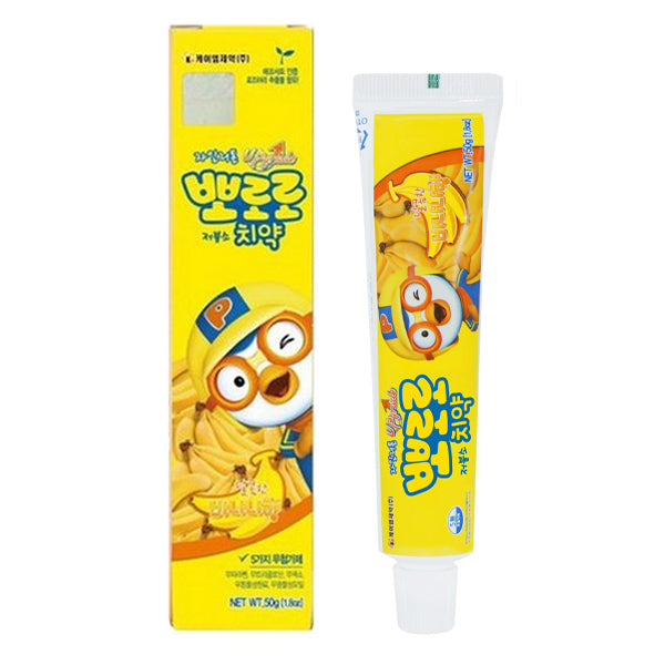 PORORO 儿童低氟牙膏-香蕉 50g