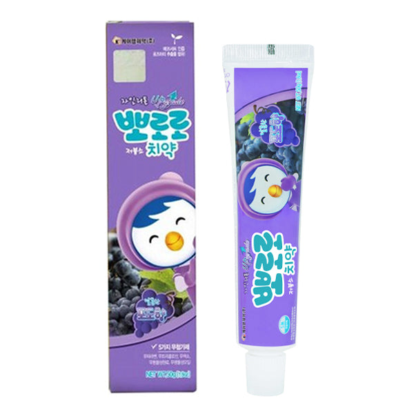 PORORO Children's Low Fluoride Toothpaste-Grape 50g