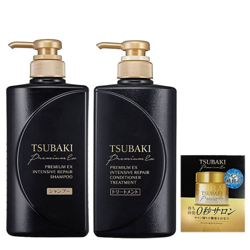 资生堂丝蓓绮黑耀瓶洗护套装 490ml+护发素 490ml+发膜 40g