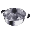 ZXQ 不锈钢双味火锅30CM